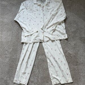 H&M Bow Pajama Set